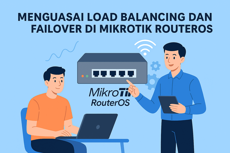Menguasai Load Balancing dan Failover di Mikrotik RouterOS
